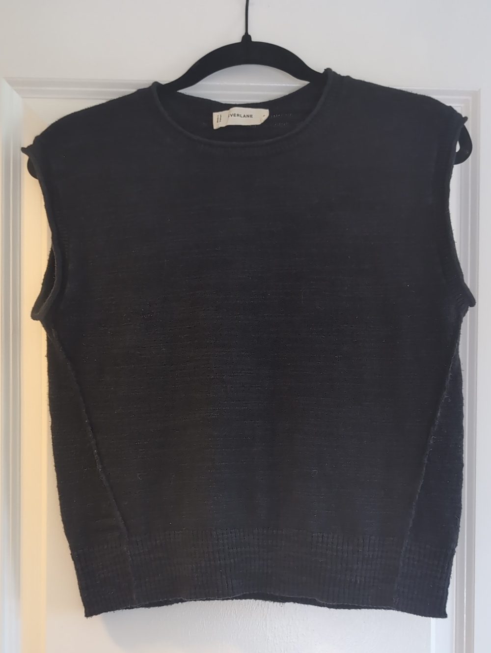 Everlane The Muscle Sweater Black Small